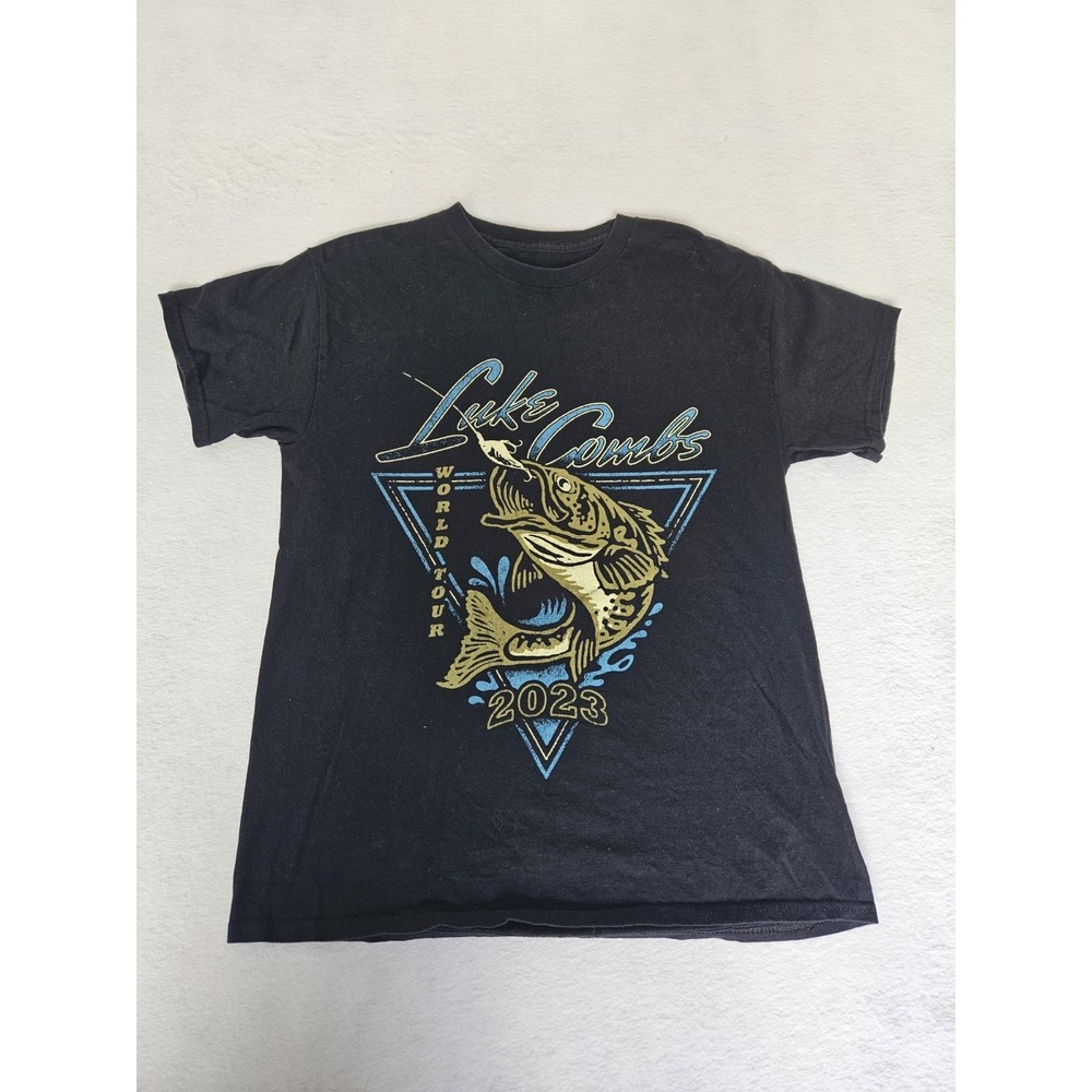 Luke Combs World Tour Concert Tee 2023 Size Med